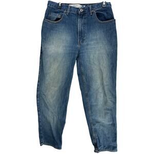 Vintage Gap Jeans Mens Size 34 Blue Denim Mid Rise Cotton Easy Fit Preppy Casual
